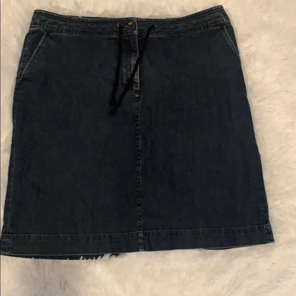 Talbots Jean skirt size 16 - Picture 1 of 5